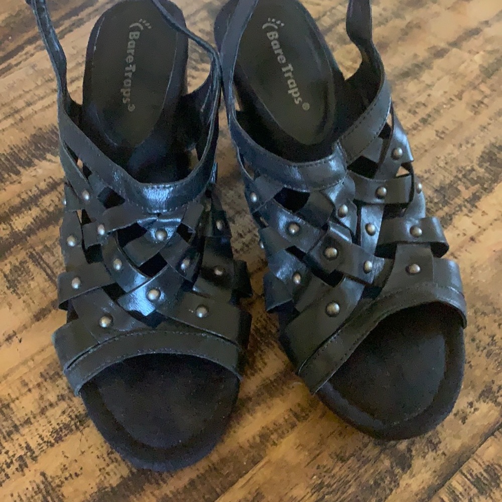 Black sandals